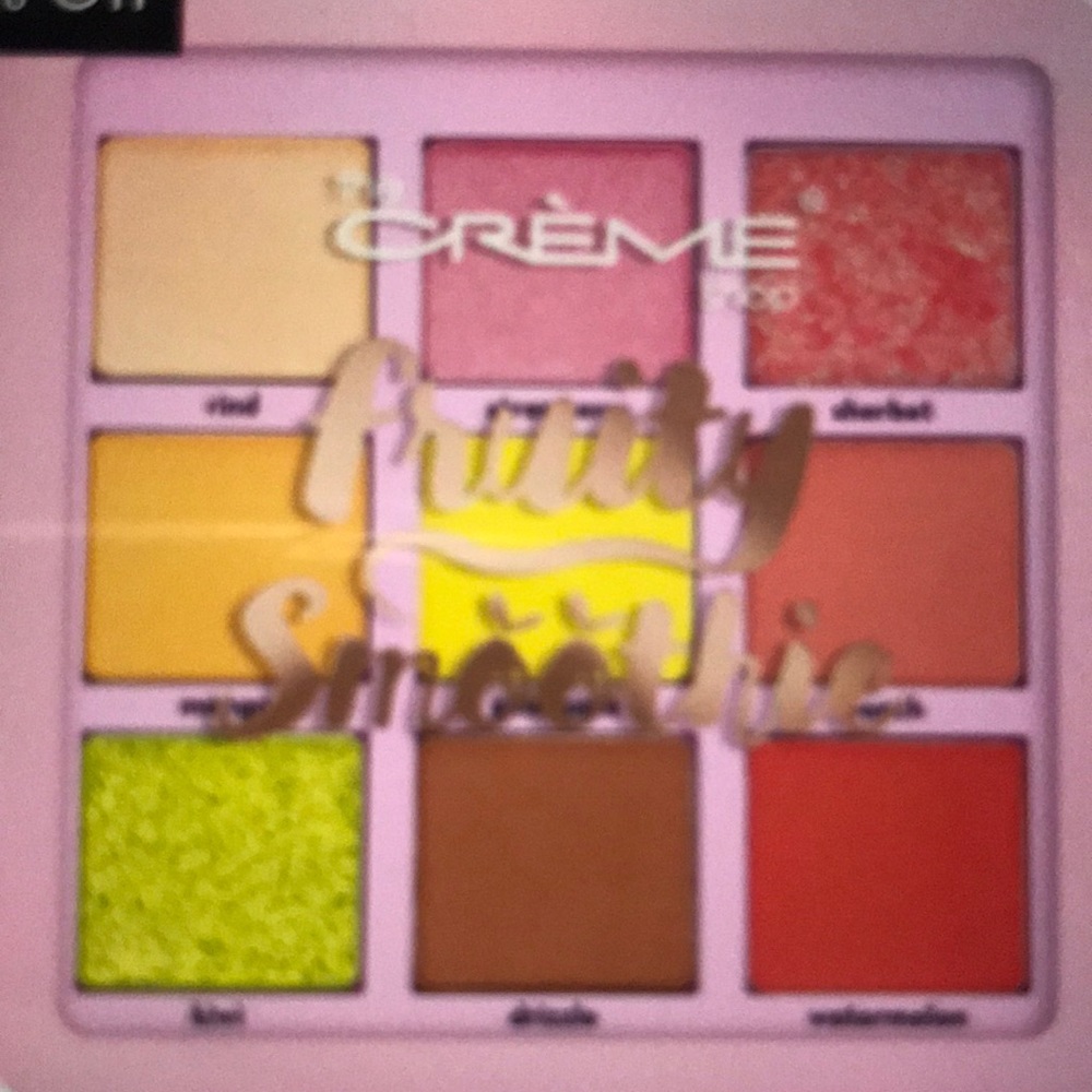 The Creme shop Fruit Smoothie Eyeshadow palette